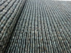2.9 x 9 ft. Deep Charcoal Straight-weave Abaca Carpet
