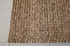 Straight-weaved Oversized Rug in Natural Brown